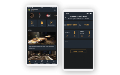 My Life Company restaurants loyalty app